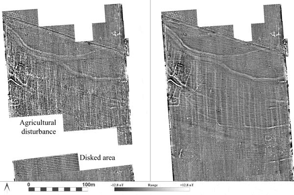 The effects of agricultural practice on magnetic surveying