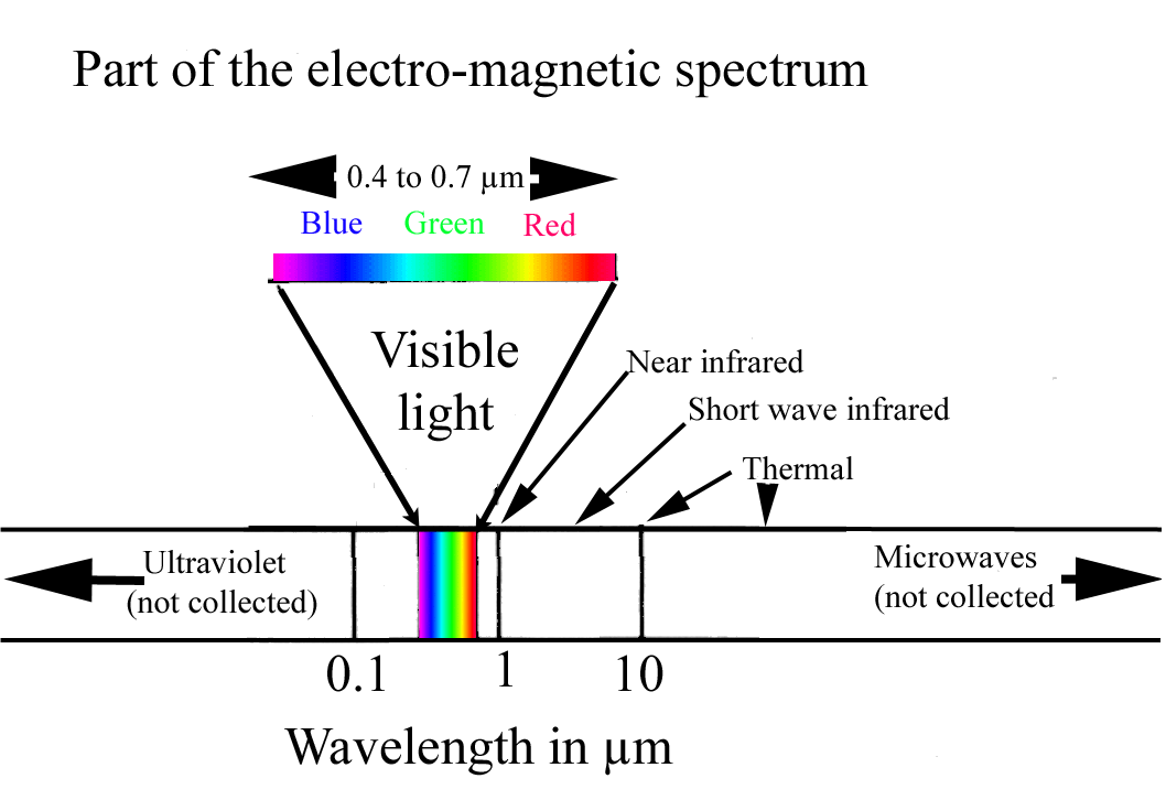 Visible light on the ems