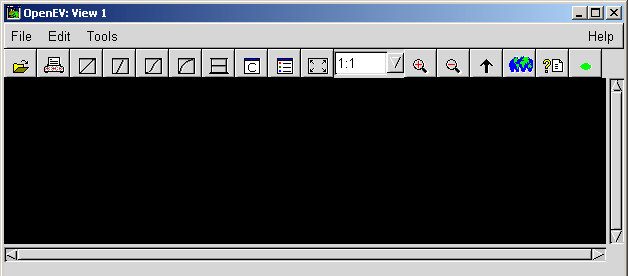 Initial Open_EV screen