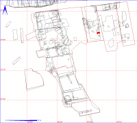 Shows location of spit 12AC18 in relation to the rest of Site 12