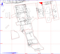 Shows location of spit 12AC2 in relation to the rest of Site 12