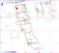 Shows location of spit 12AD5064 in relation to the rest of Site 12