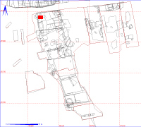 Shows location of spit 12AD5095 in relation to the rest of Site 12