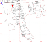 Shows location of spit 12AD5096 in relation to the rest of Site 12