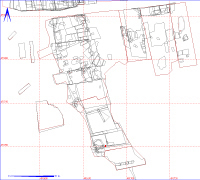 Shows location of spit 12AF111 in relation to the rest of Site 12