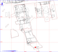 Shows location of spit 12AG12 in relation to the rest of Site 12