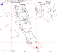 Shows location of spit 12AG19 in relation to the rest of Site 12