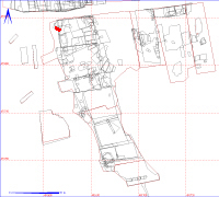 Shows location of spit 12AD5104 in relation to the rest of Site 12