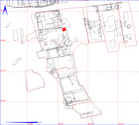 Shows location of spit 12AD608 in relation to the rest of Site 12