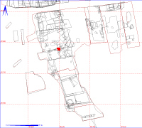 Shows location of spit 12AD6149 in relation to the rest of Site 12