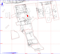 Shows location of spit 12AD843 in relation to the rest of Site 12