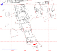 Shows location of spit 12AG58 in relation to the rest of Site 12