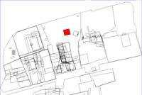 Shows location of spit 002CA00043 in relation to the rest of Site 2