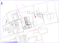 Shows location of spit 2CB63 in relation to the rest of Site 2